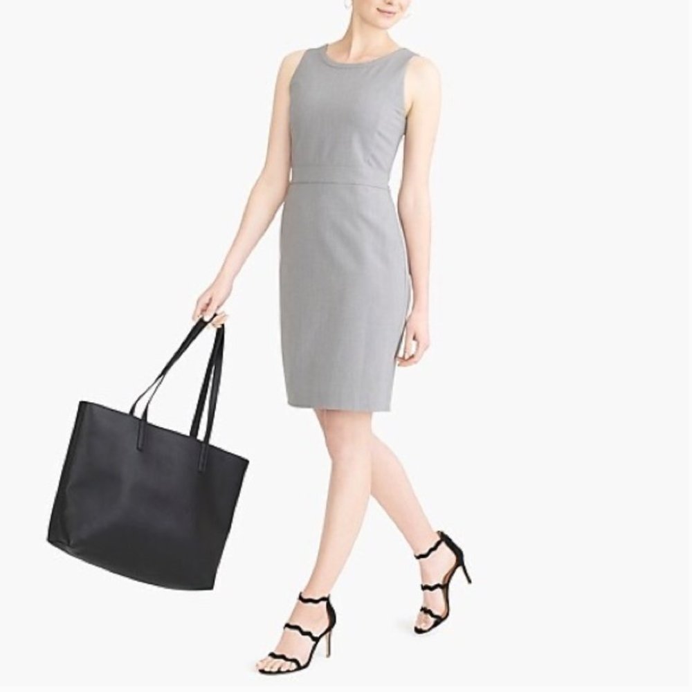 J. Crew Petite Sheath Work Dress, size 0P